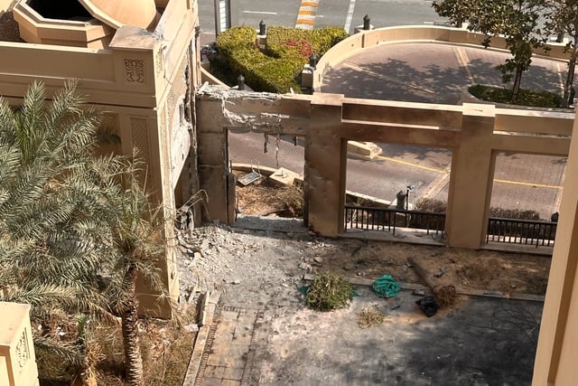 Bentley man caught up in Middle East conflict after Dubai hotel hit