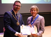 VIDEO: Goal-den glory for gardener as six receive mayor's award