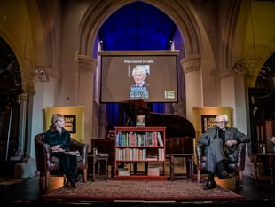 WATCH: Heseltine talks Boris, Brexit and botany at Farnham Lit Fest