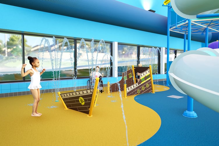 Water-based fun is promised at the aquatic adventure zone in Bordon.
