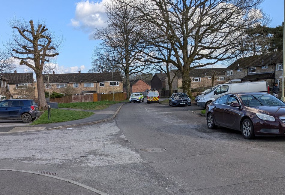 Reports of aggravated burglary on Bordon road