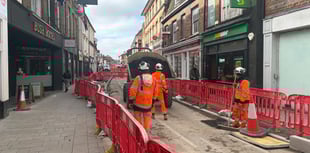 Farnham roadworks turn to tarmac after slab shortage