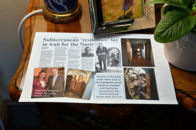 LANGRISH HOUSE SPITFIRE BLUE PLAQUE LANGRISH, PETERSFIELDENGLANDMARCH 15th 2026A Blue Plaque was unveiled on the front of historic Langrish House near Petersfield in Hampshire on Sunday 15thÂ March 2026 celebrating the Spitfire Aeroplane and those 'Langrishians' who had made the parts - 90 years on since the Spitfire's inaugural flight at Eastleigh Airfield,Â  March 1936 - March 2026Â The plaque also commemorated the vital role played by the people of Langrish in the manufacture of parts for the Spitfire which marks this - and other 'SECRET' activity which took place at Langrish House during World War 11The unveiling of the Blue Plaque on a very wet afternoon was performed by Petersfield Town Mayor Cllr. Chris Paige and the owner of Langrish House Nigel Talbot-Ponsonby - the event had been organised by 'The Spitfire Makers Charitable Trust' and their Chairman and Trustee Alan MatlockÂ The range of old stables next to Langrish House became a factory for the war effort where munitions and parts for the Spitfire aircraft were manufactured deep in the heart of the Hampshire CountrysideÂ Â IN 1940 During the 1939-45 World War Langrish House was requisitioned by the WAR OFFICE and was billeted by a large number of New Zealand troops it is now in the safe hands of Nigel and Robina Talbot-Ponsonby (Photo by Malcolm Wells) Standard reproduction rates apply, contact Malcolm Wells to arrange payment - Mobile: 07802-217-569 malcolmrichardwells@gmail.com