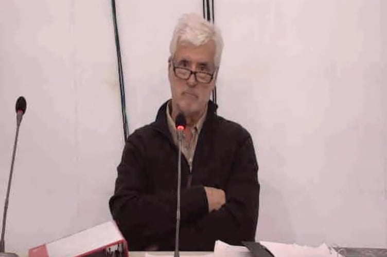 Michael Washington, representing the Upper Froyle Residents Group.