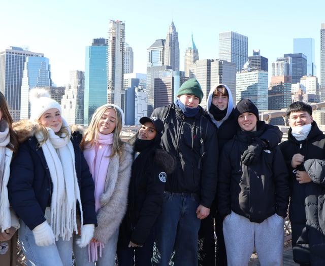 HSDC students take big bite of The Big Apple