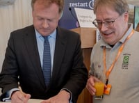 Farnham Repair Café gains MP support at Parliament event