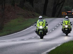 Police motorbike unit catches 2,200 speeders in seven months