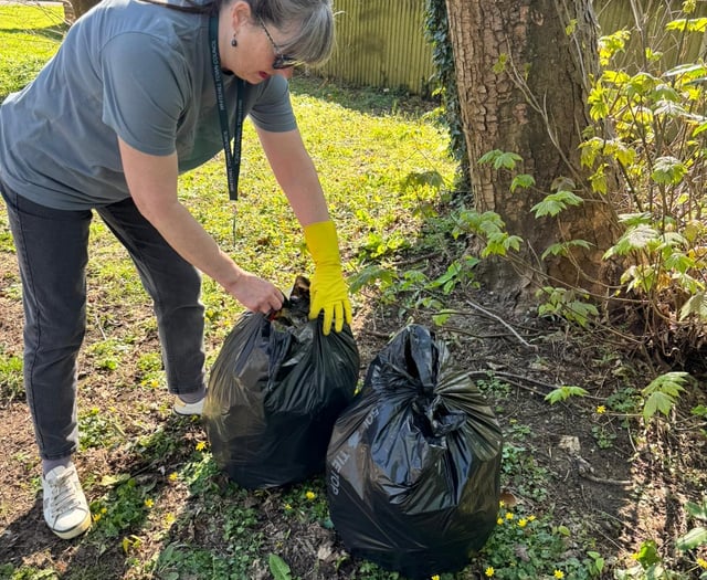 Taking out the trash as councillors unite against fly-tippers