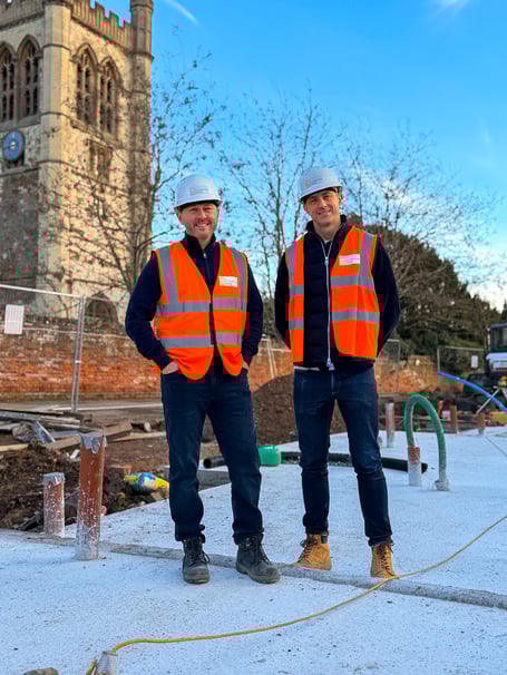 Ashley Burton and Tom Llewellyn St Andrews Church