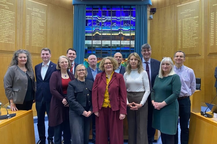 Councillors for the West Surrey Voluntary Joint Committee. 