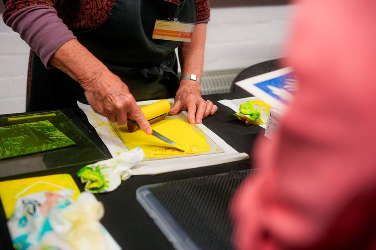 The Printworks festival is taking place at Farnham Maltings.