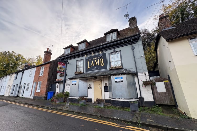 The Lamb Pub on 43 Abbey Street Farnham Surrey GU9 7RJ