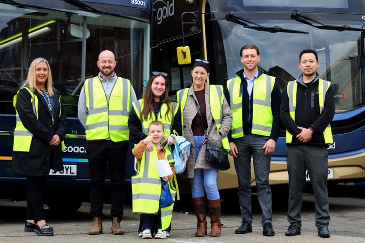 Superfan Dylan tries our Stagecoach's new fleet of electric buses in Aldershot.