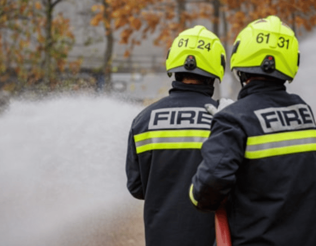 Large den destroyed in woodland blaze near Headley Down