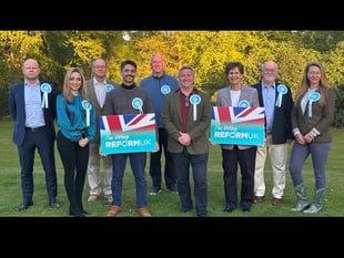 Reform UK calls for £3.5bn debt write-off in West Surrey campaign