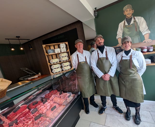 Pork idol: Daniel is a cut above as new butchers opens in Petersfield
