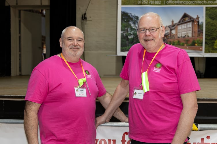 Volunteers at Farnham Beerex 2026.