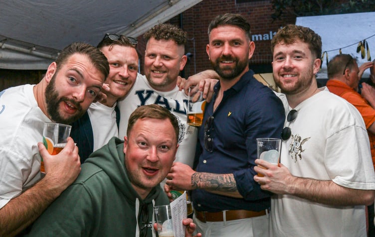 Howay the lads at Farnham Beerex 2026.