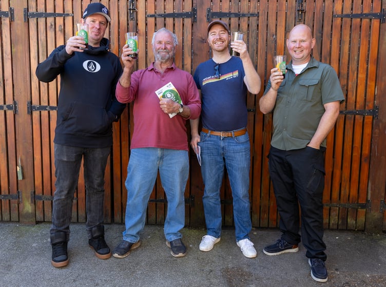 Punters at Farnham Beerex 2026.