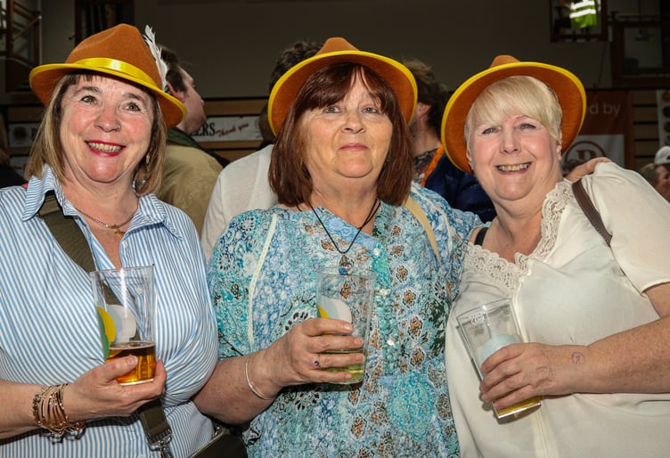 Where did you get those hats? Guests at Farnham Beerex 2026.