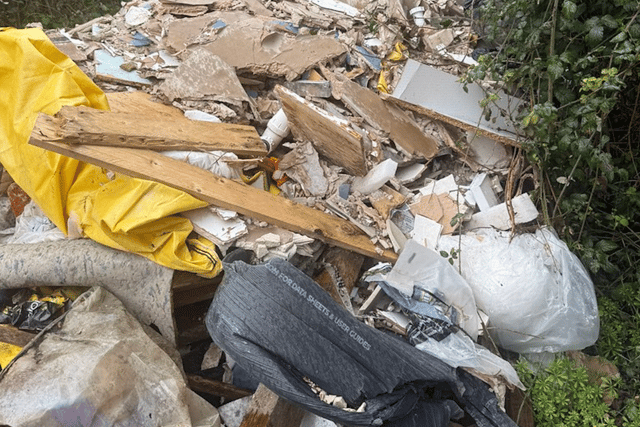 Outrage as toxic asbestos dumped near town