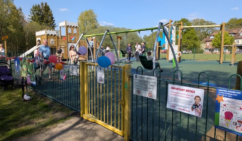 Its the fort that counts as Lindford gets playground boost