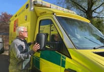 Haslemere hero delivers ambulance to Ukraine