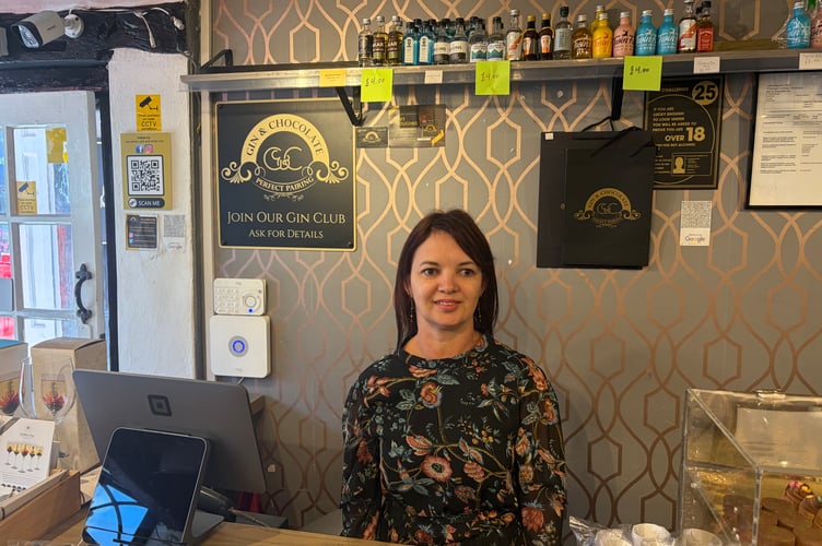 Silvana Shaler owner of Gin & Chocolate