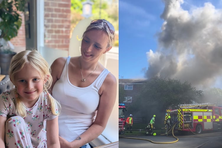South Harting fire Michelle Harradine Ayla