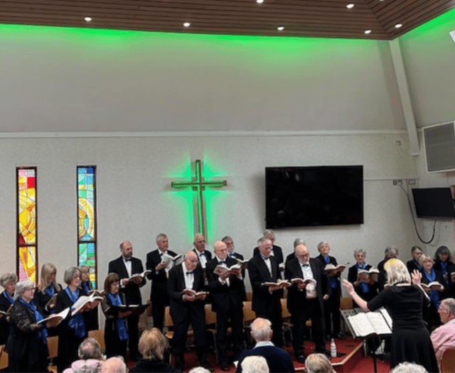 Choral society concert raises more than £850 for hospices