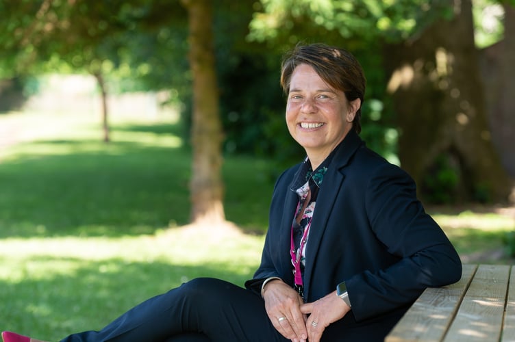 Court Fields School, Wellington, headteacher Polly Matthews.