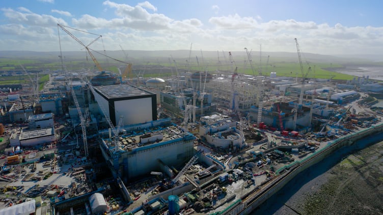 Hinkley Point C is preparing for the installation of its second nuclear reactor.