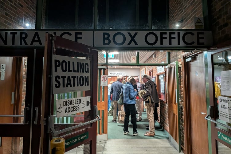 Petersfield Festival Hall polling station