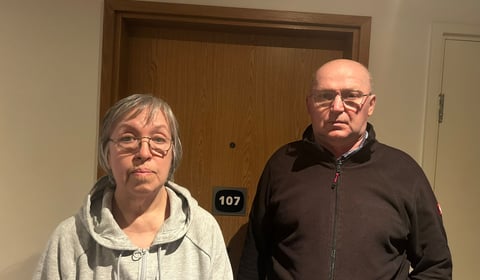 Ukrainian pensioners face prospect of living in tent