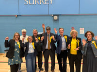 Lib Dems win control of new West Surrey Council in landmark poll