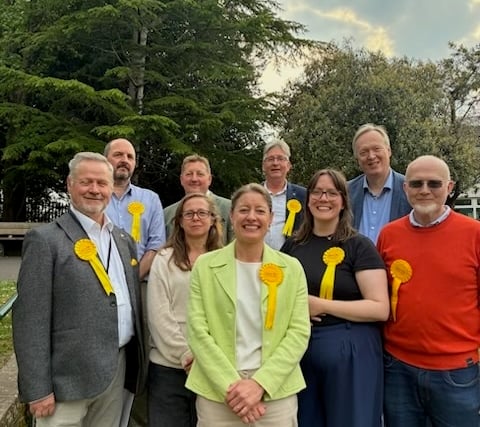 Lib Dems win landslide in East Surrey