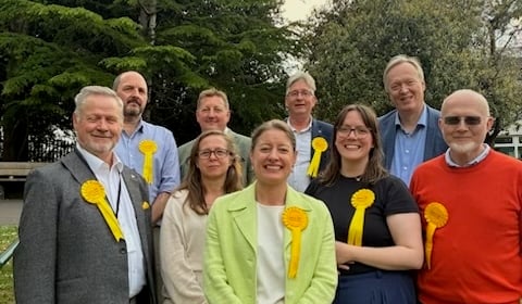 Lib Dems win landslide in East Surrey
