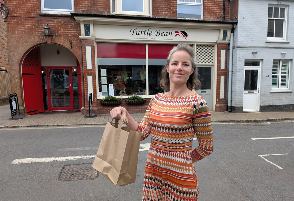Every Little Helps as Liss cafe offers grocery service