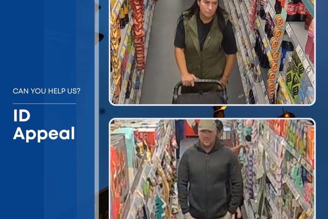 Surrey Police search for Farnham theft suspects