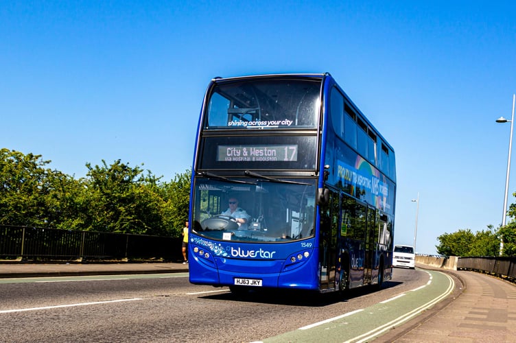 Bluestar bus. Image: Unsplash Bluestar bus. Image: Unsplash