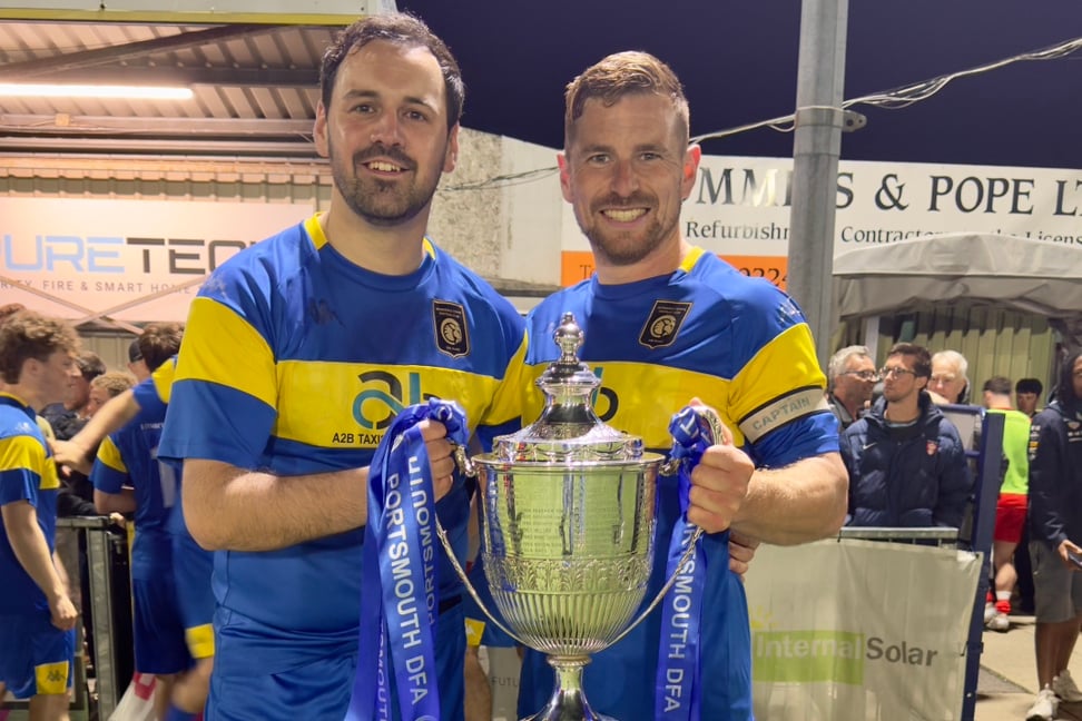 Petersfield Town stun AFC Portchester to win Portsmouth Senior Cup