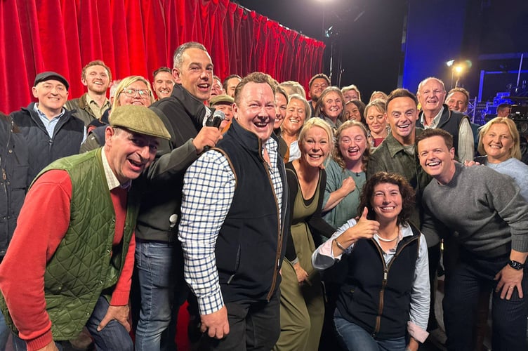 Gwen Woodruffe Ant Dec Hawkstone Choir