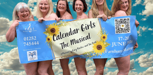Brave ladies bare nearly all for charity