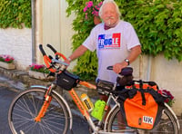 Les, 75, gears up for 2,000-mile charity bike ride