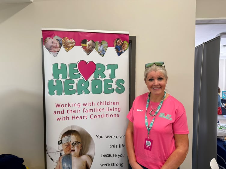 Becky Evans, Head of Operations for Heart Heroes