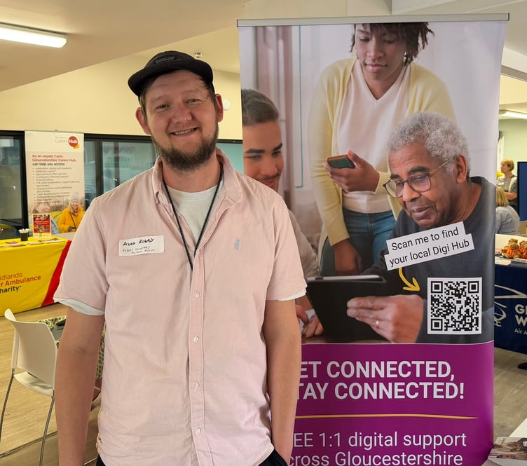 Alex Digby, Digital Inclusion Project manager for Forest Voluntary Action Forum