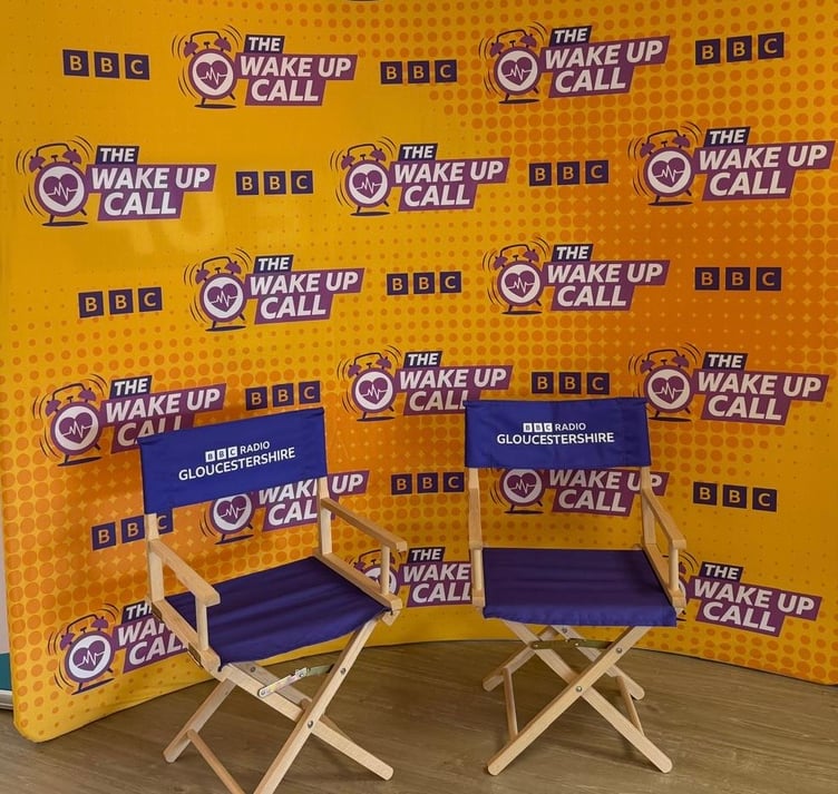 Ow Bist in Cinderford hosted BBC Radio Gloucestershire for 'The Wake Up Call'