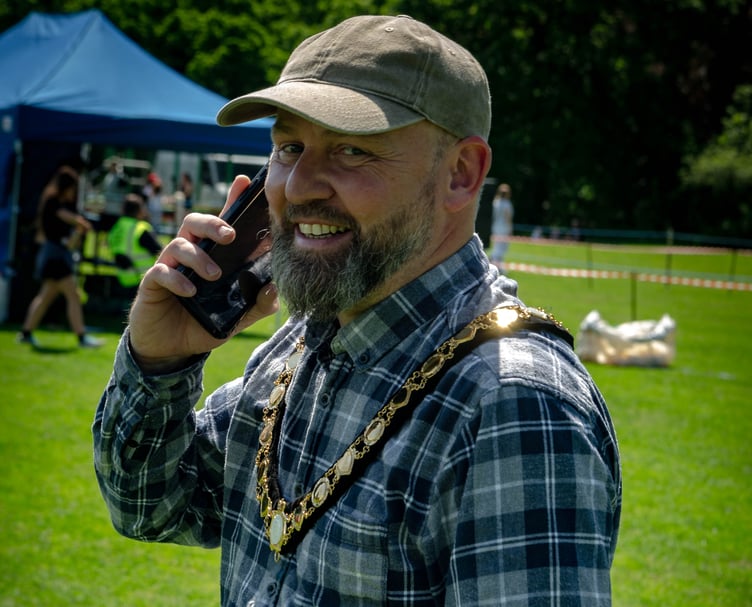 Okehampton Mayor Richard Colman.