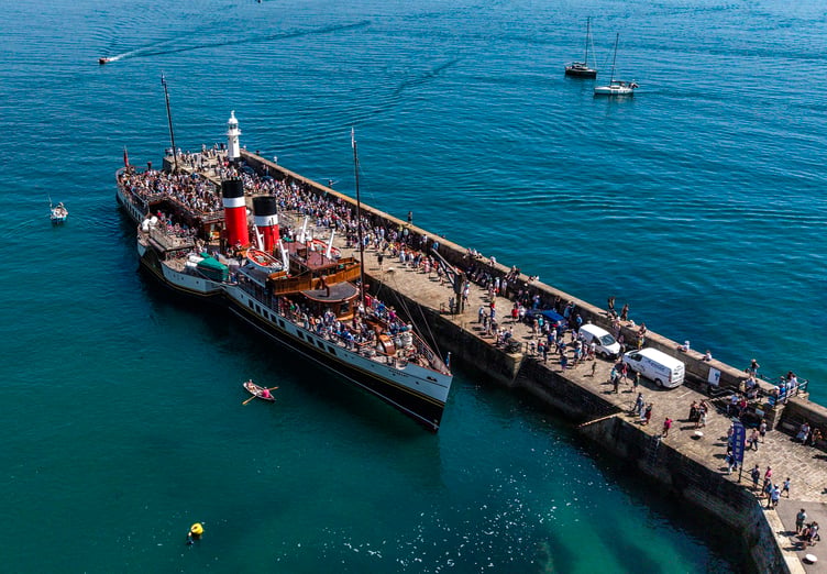 Waverley had last been at Mevagissey nearly three decades ago. (Picture: Paul Williams)