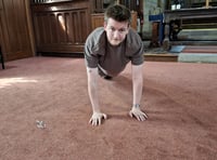 Farnham worker's 3,000 push-up charity challenge